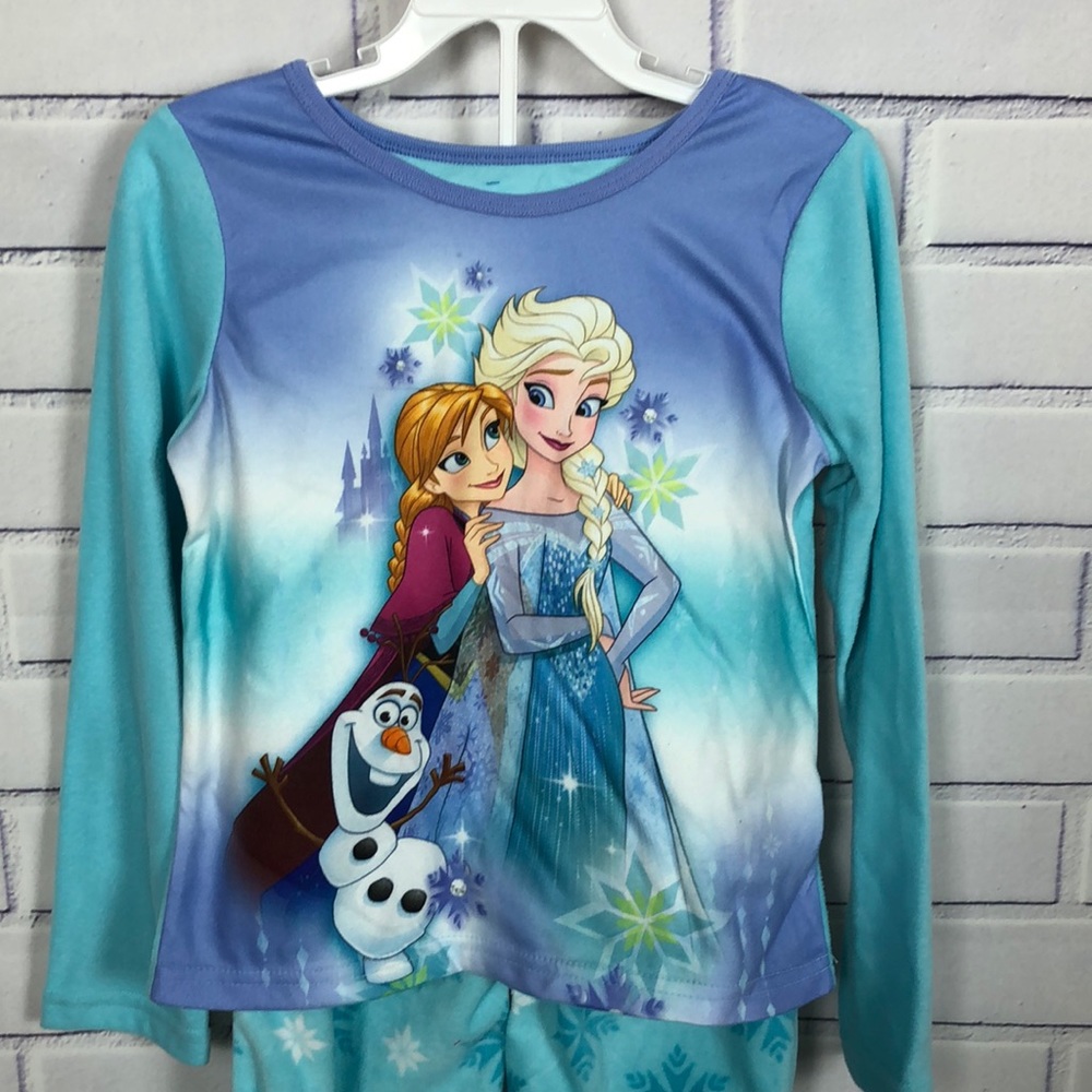 NWT Disney Frozen Girl’s  Sleepwear Set Sz 8